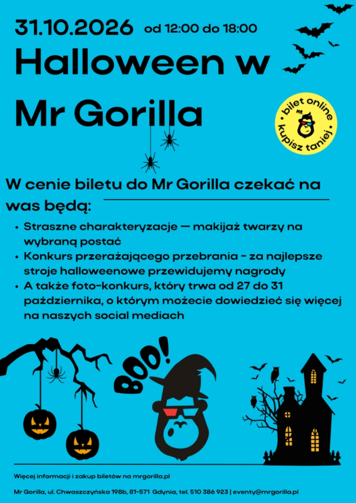 Halloween w Mr Gorilla