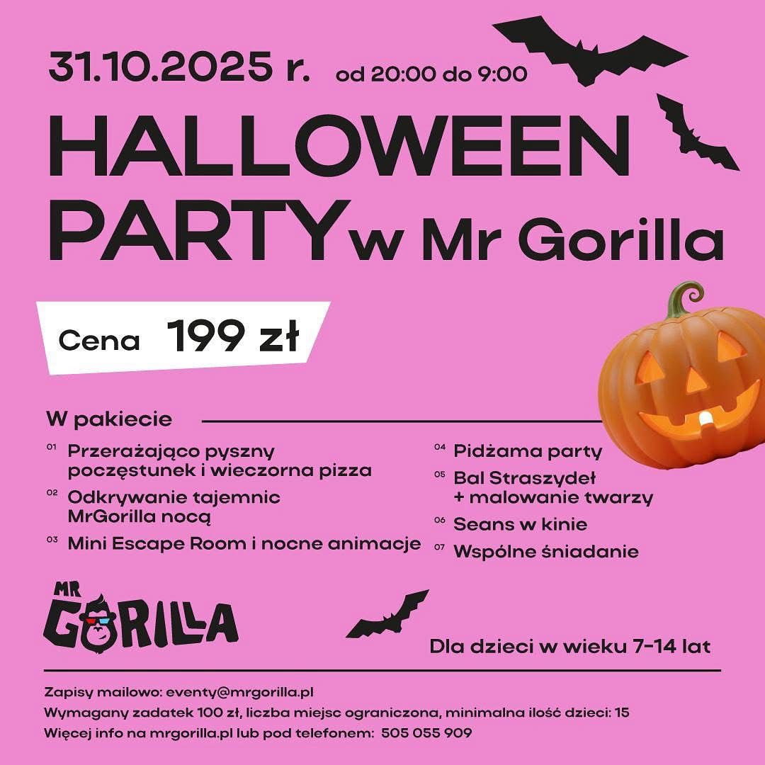 Halloween Party w Mr Gorilla