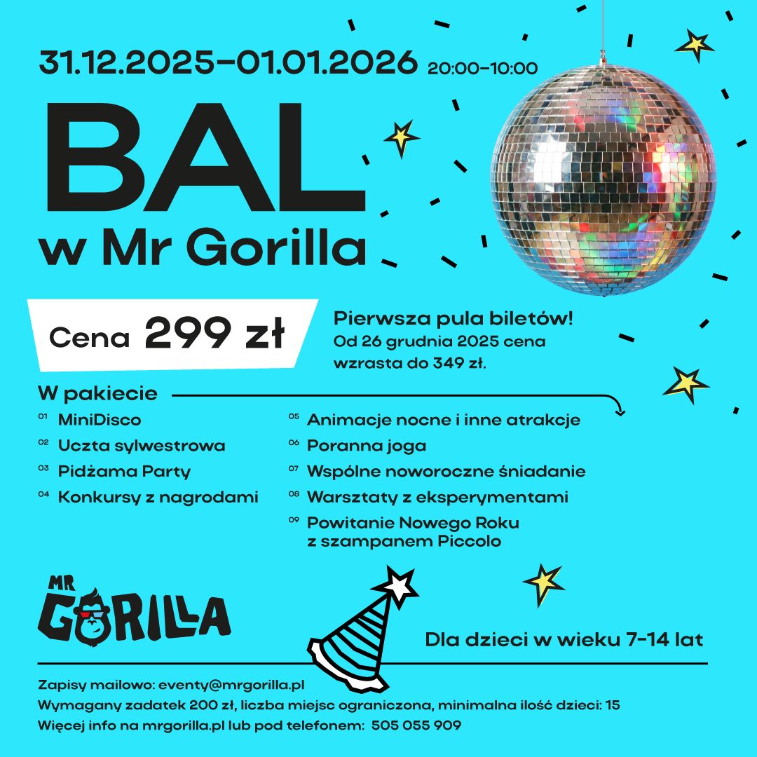 Sylwestrowa noc w Mr Gorilla