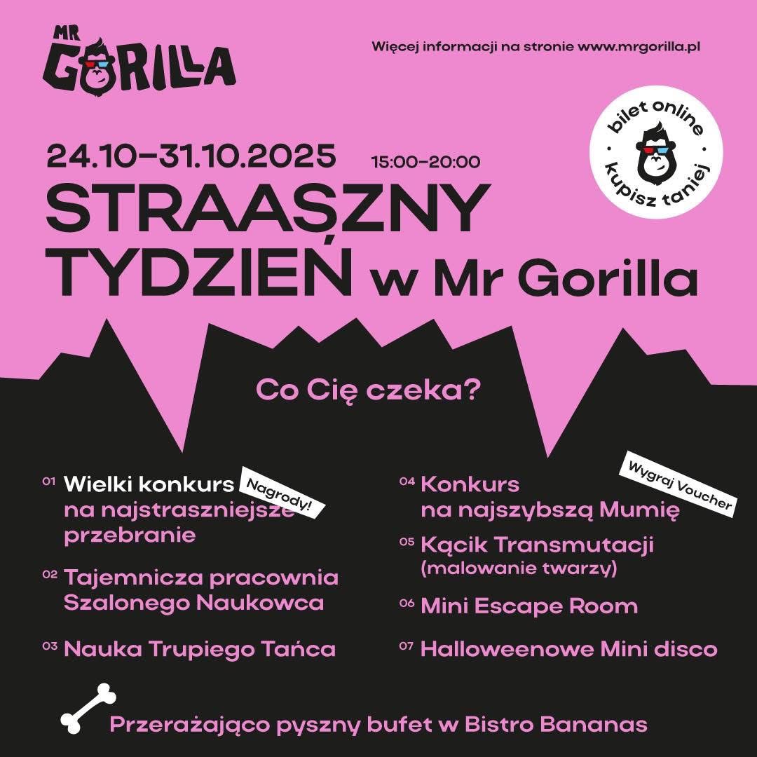 Straaszny tydzień w Mr Gorilla